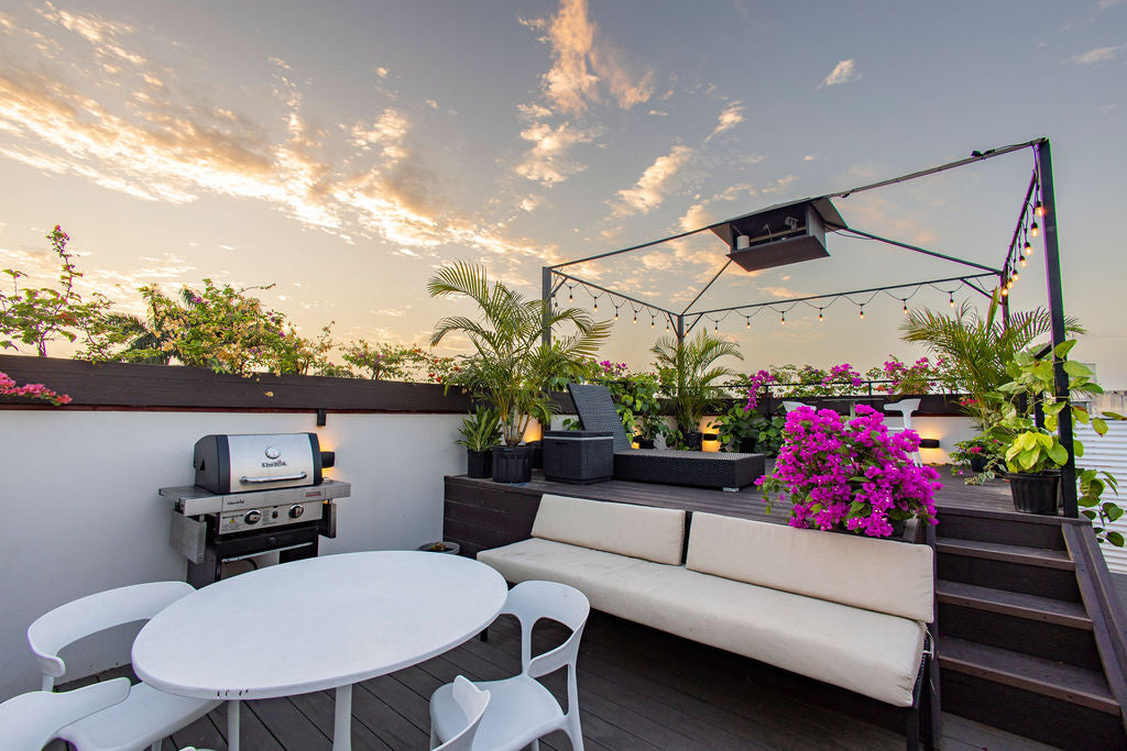 Reserve a Gas Grill at Casa Lourdes' Rooftop
