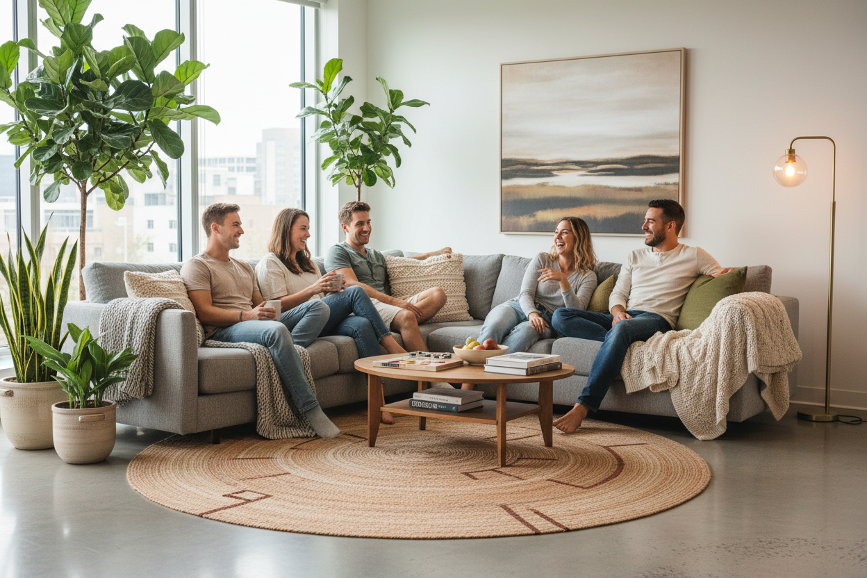 Additional Guest – Airbnb Living Room